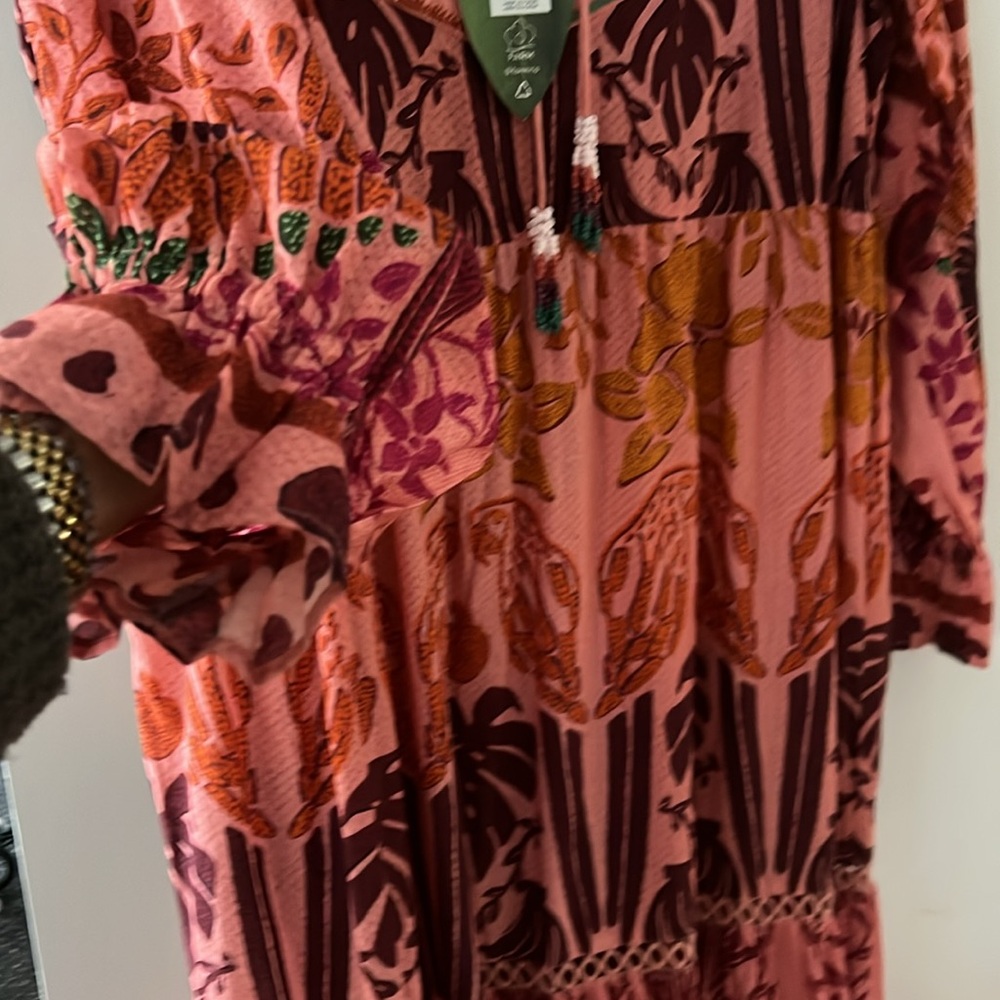 Farm Rio โค๏ธ๐ค๐๐ฉต๐ NWT Large - Picture 6 of 8